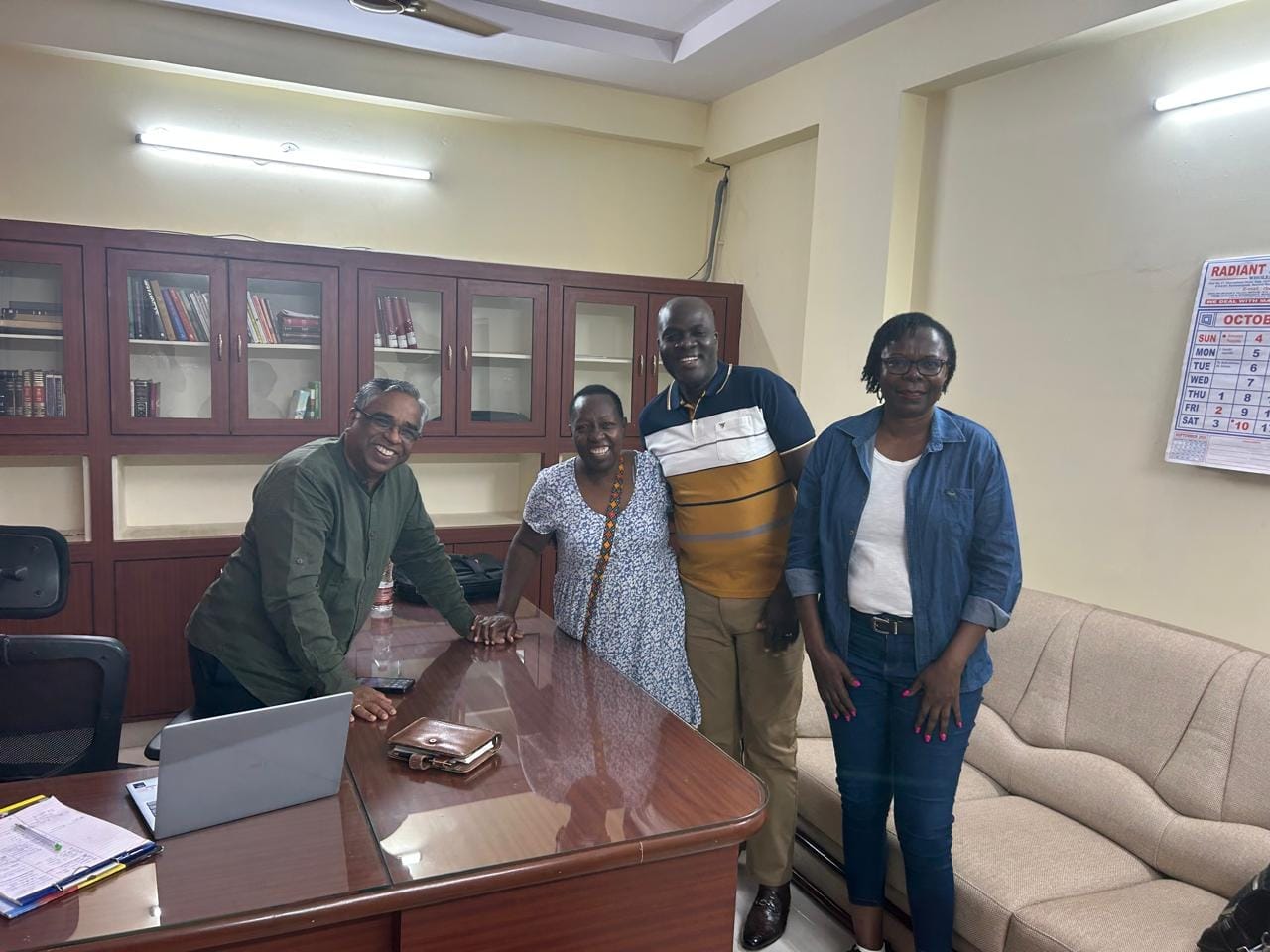 DAMKA Leadership Engages Indian Foundation on Support for Vulnerable Children and Families